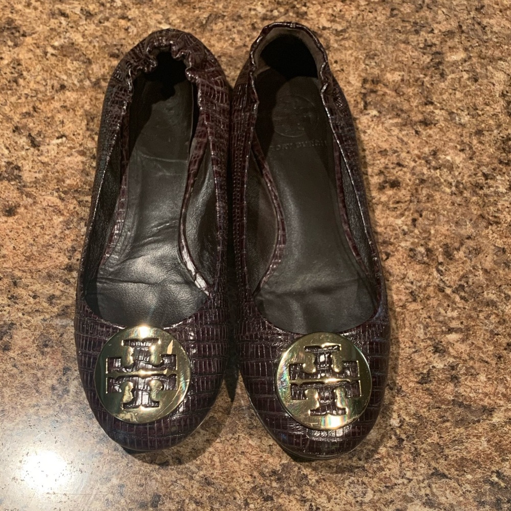 Tory Burch Brown Flats